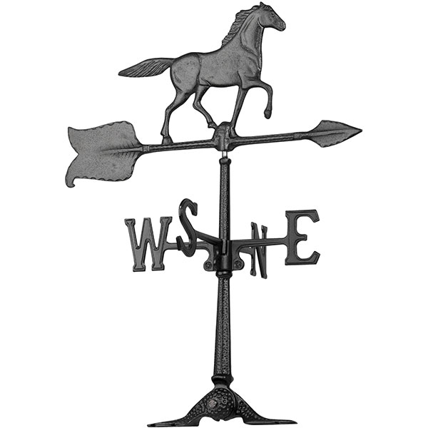 Image of 24" Black Arrow Ornament Weathervanes